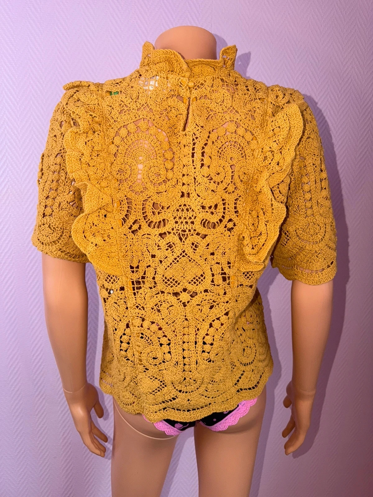 Blusa mujer sezane talla 40 poco usado – photo 4